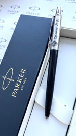 Шариковая ручка Parker Jotter K60, цвет: Black, стержень: Mblue