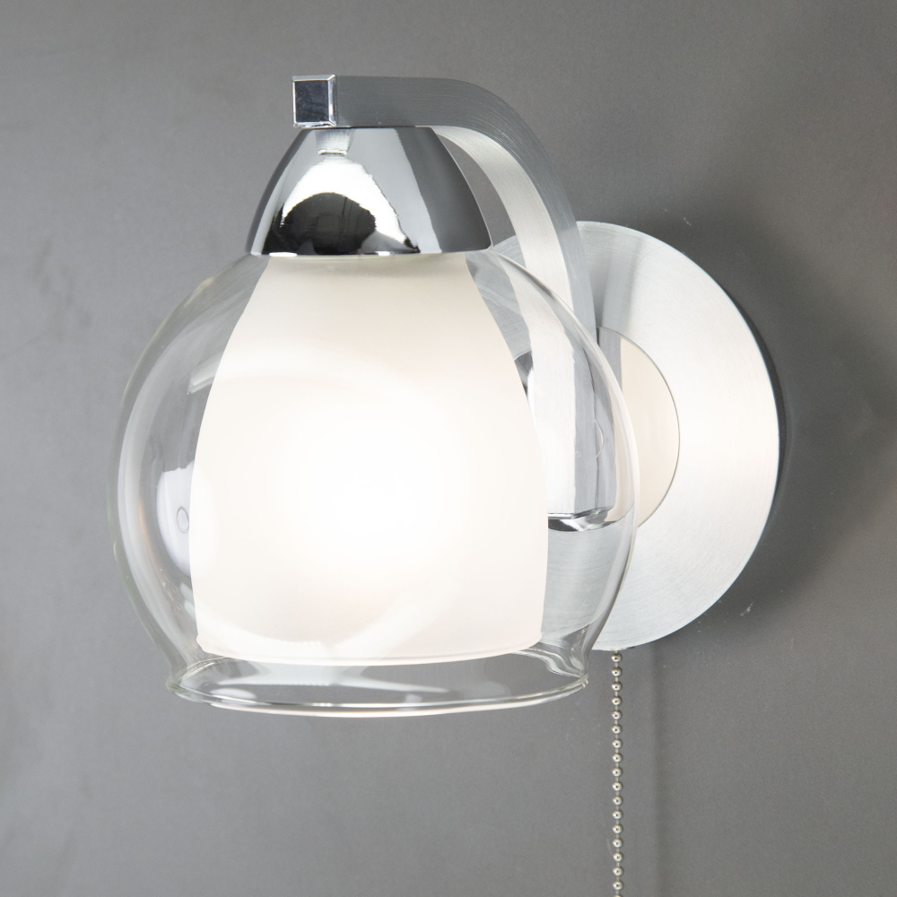 Citilux Кристи CL152317 Бра с выключателем Алюминий Хром