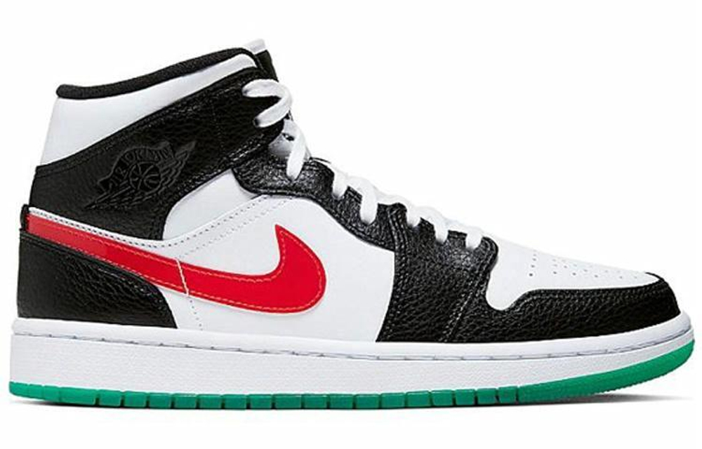 Кроссовки Jordan Air Jordan 1 Mid Alternate Swooshes (Женская размерная сетка)