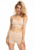 Трусики-шорты Bamboo Boyshort (Размер: XL) (Цвет: телесный)