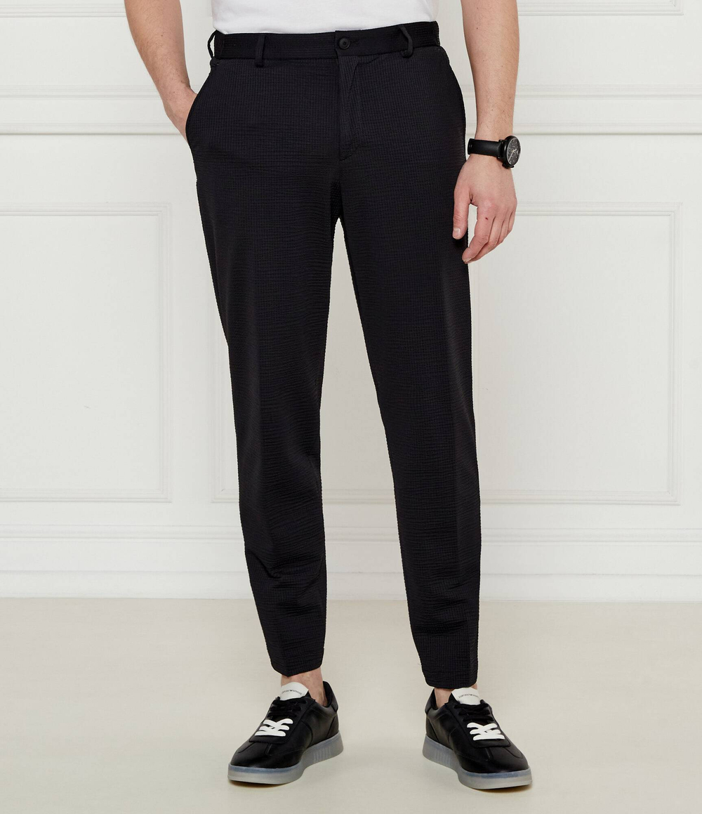 Брюки P-Perin-J-EL-WG-252 BOSS BLACK - черный(50540687)