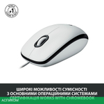 Mышь Logitech M100 белый (910-006764)
