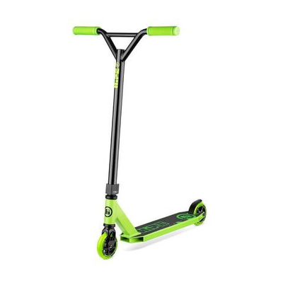 Трюковой самокат HIPE H1 зеленый 100 мм IHC