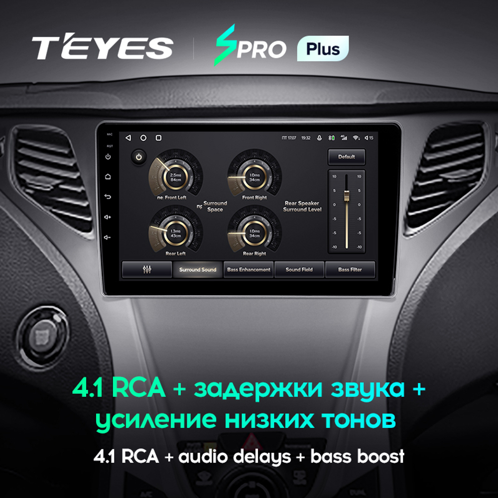 Teyes SPRO Plus 9" для Hyundai Azera II 2011-2014