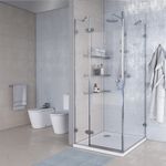 Душевое ограждение AQUATON Lax SQR R 80х80х200
