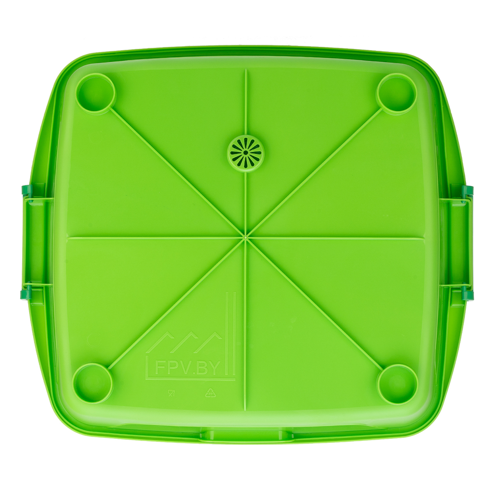 Переносной контейнер-мойка для решетки-гриль и продуктов, 48x48 см Palisad