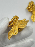 Накладка на пуговицу Седло