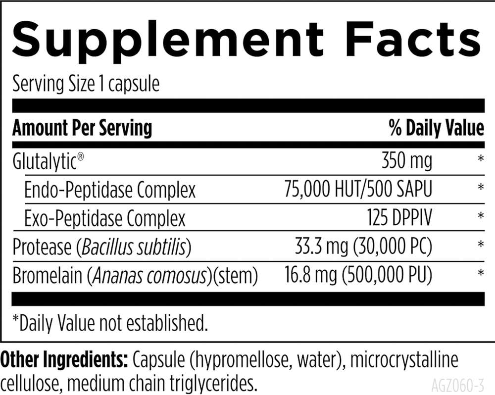 Designs For Health - AllerGzyme™ - 60 capsules