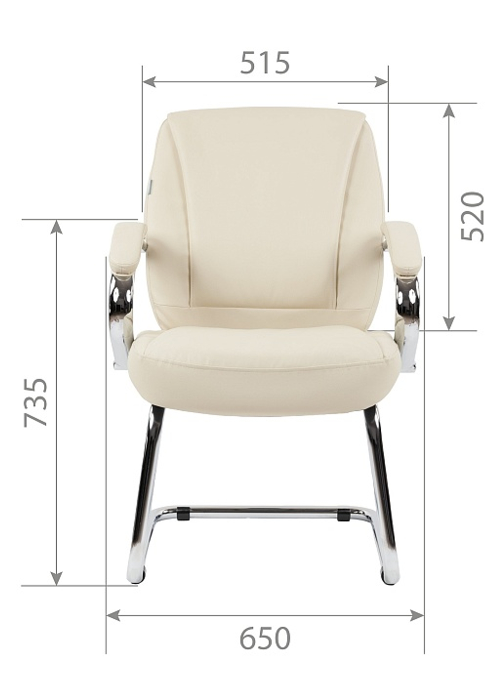 Кресло для конференций CHAIRMAN 794 V, экокожа