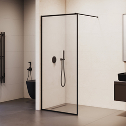 Душевая перегородка RGW WA-012B (Рисунок - черный принт, 1000)