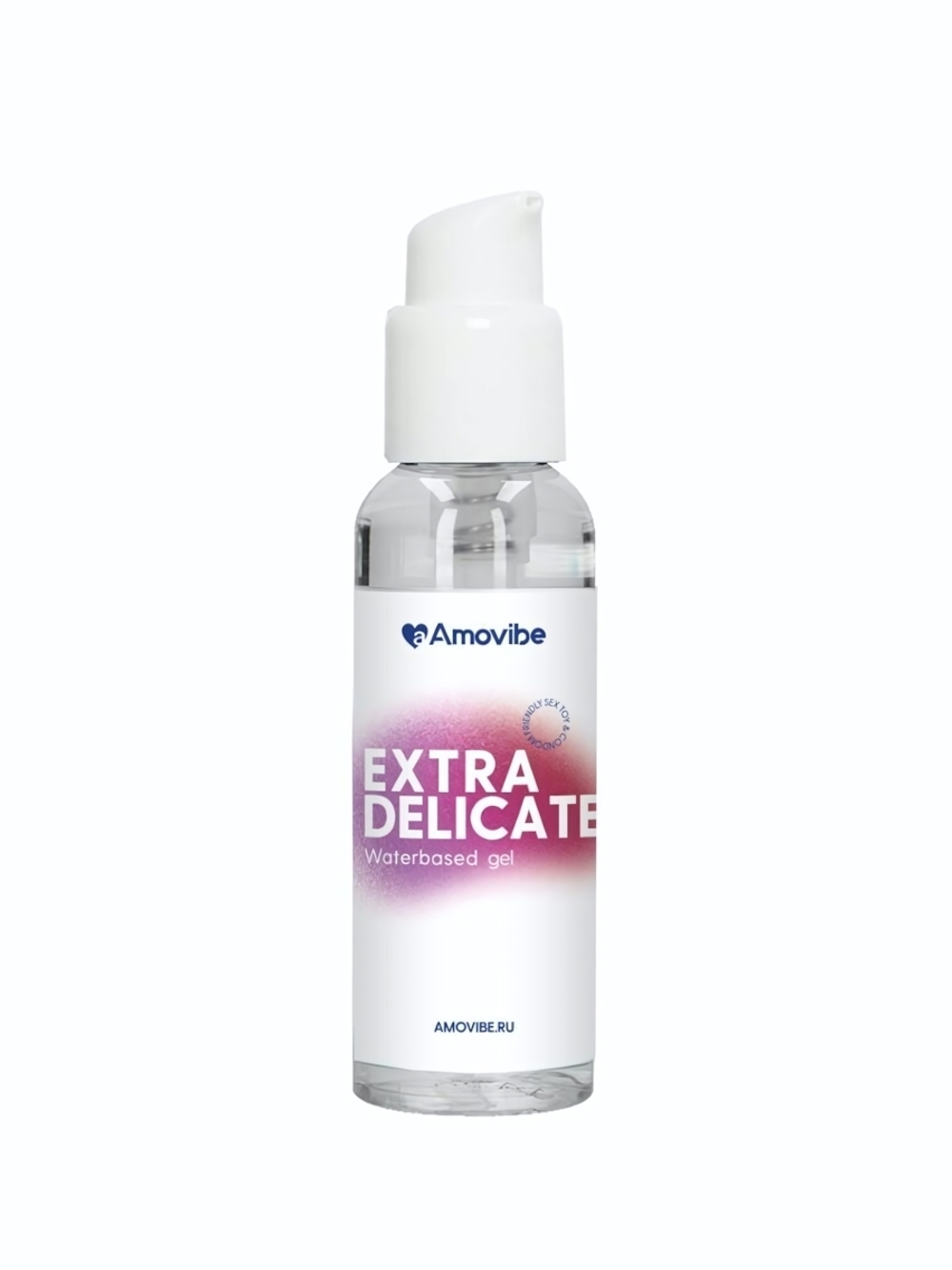 Гель на водной основе Amovibe Extra Delicate - 50 мл. (Цвет: прозрачный)