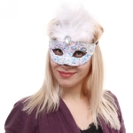 Маска карнавальная «Вальс», микс (синий, черный)