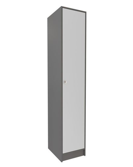 Шкаф-пенал ЯМАЙКА Япп-1 графит серый / камень серый