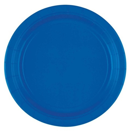 Тарелки Bright Royal Blue, 17 см, 8 шт. #1502-3886