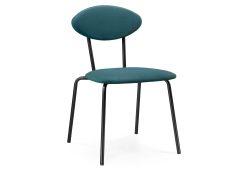 Стул на металлокаркасе Мареон катания ментол / черный матовый