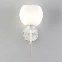 Citilux Флорида CL148310 Бра с выключателем Белое с патиной