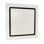 Теневая решетка на магнитах НДУ-125 (под трубу d 125мм, габарит 160х160мм)