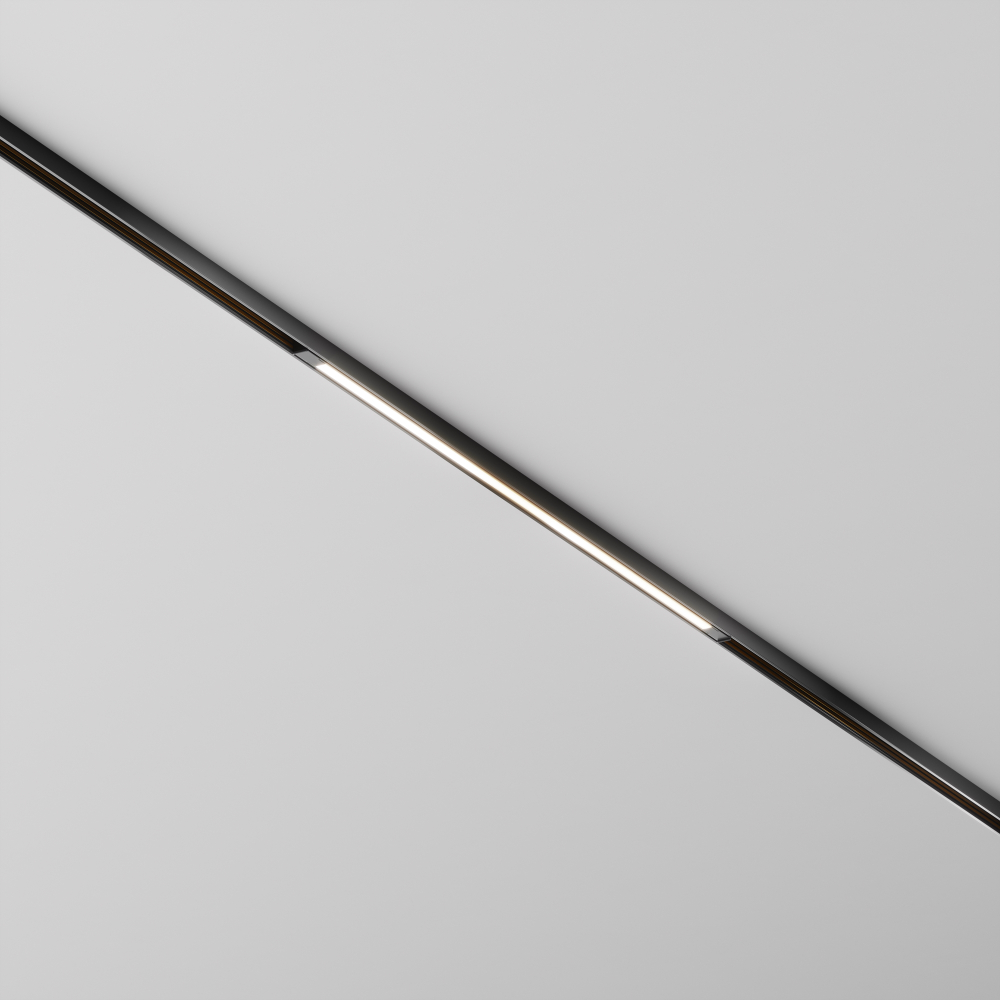 Трековый светодиодный светильник Maytoni Exility X Basis TR240-2-12W4K-B