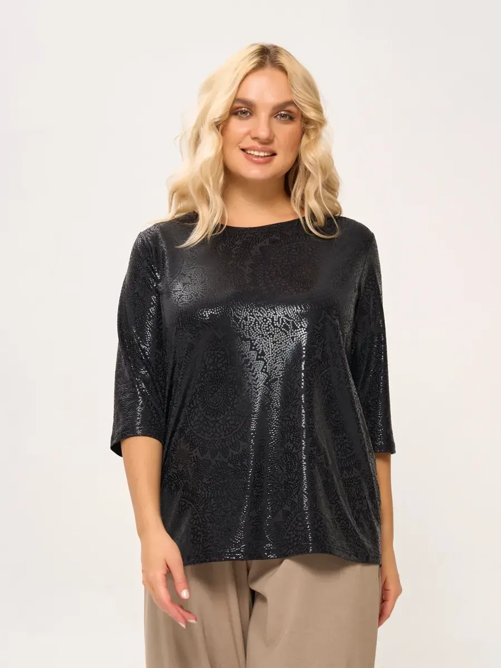 Блузка женская больших размеров