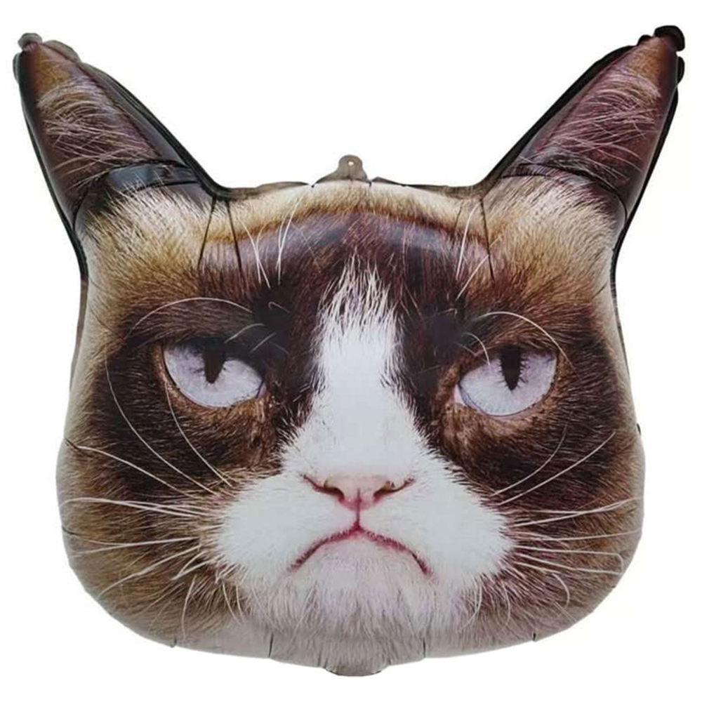 Фольгированный шар-фигура «Кот сердитый», 66 см