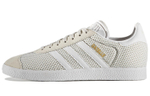 Adidas originals Gazelle comfortable wear-resistant sneakers women's talc white