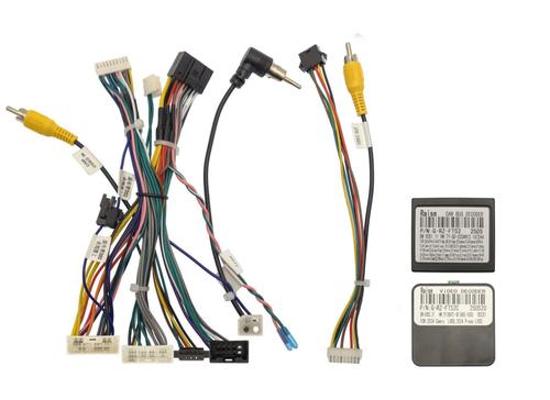 Комплект проводки для установки магнитолы в Toyota 2024+ (CAN RZ, 360, AMP, LVDS-AHD)