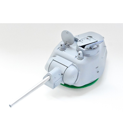 Модель штампованной башни завода УЗТМ 1943г. для танка Heng Long T-34 HL3909 (SLA печать)