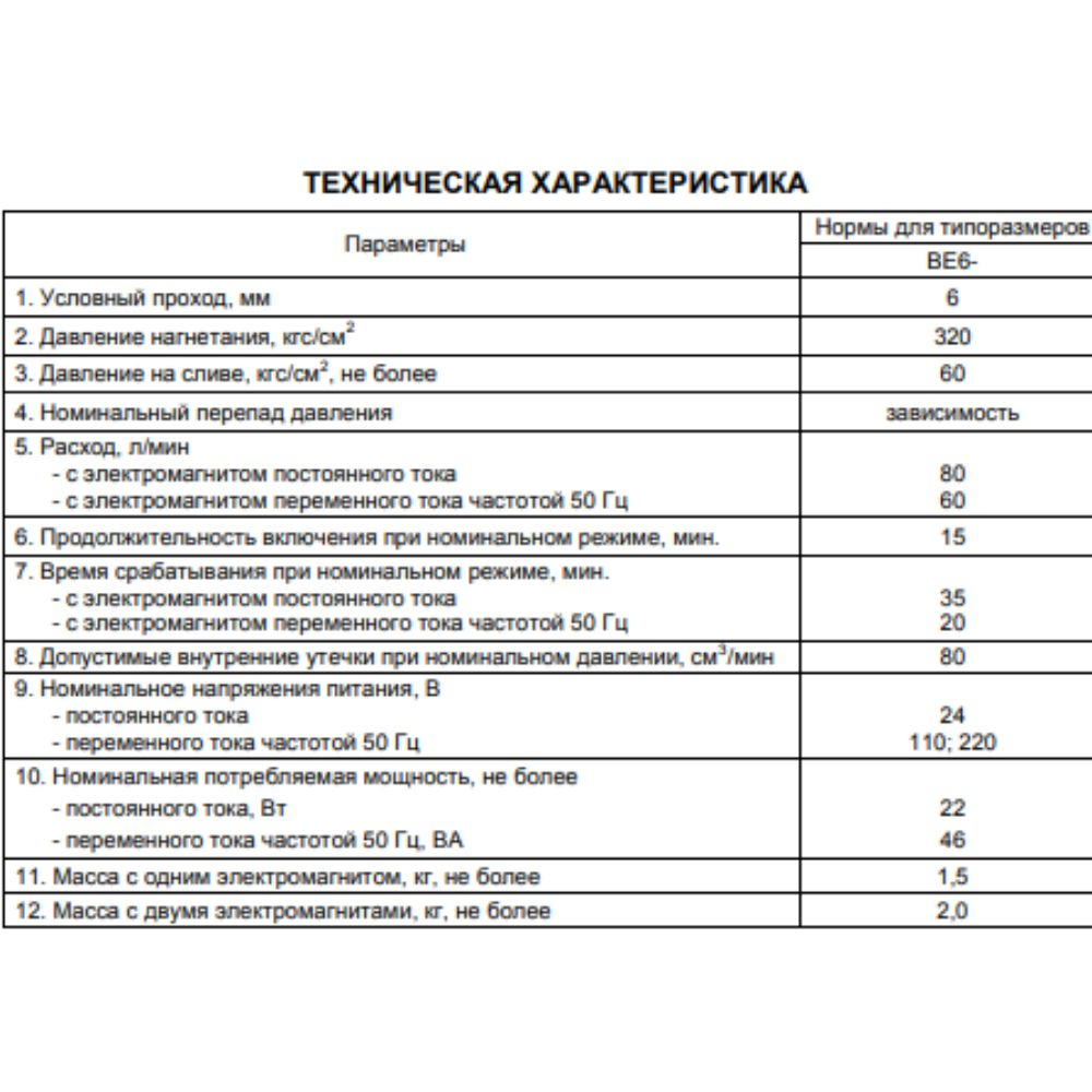 Гидрораспределитель ВЕ6.14 В220 УХЛ4