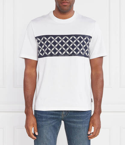 Футболка EMPIRE STRIPE Michael Kors - белый(CF351MS1V2)