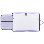 Папка для труда на молнии с ручками ПИФАГОР А4, 1 отделение, пластик, органайзер, "Falling cat", 272226