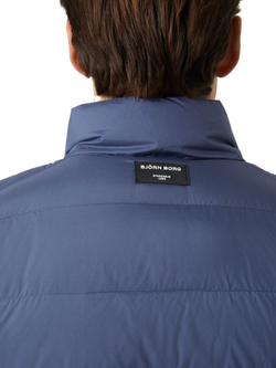 Мужская теннисная куртка Björn Borg Centre Down - небесный