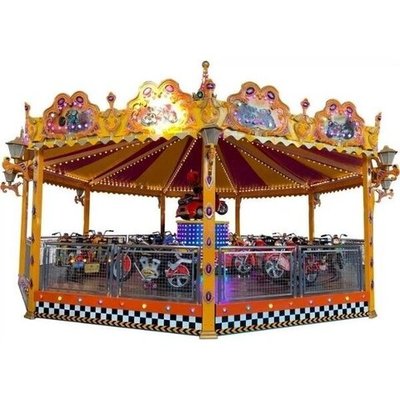 Карусель «Moto racing» с установкой