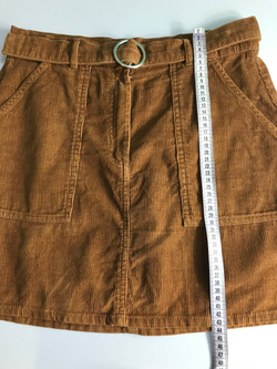 Юбка Terranova в модном оттенке охра 48 размер