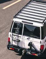 Платформа на крышу и задняя лестница для Toyota Land Cruiser 70 76 LC76 Тойота Прадо Крузак защитный обвес