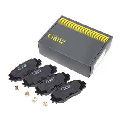 Колодки GANZ передние Lifan X50, Celliya / TOYOTA Yaris,Vitz 05- Арт.:GIJ09452