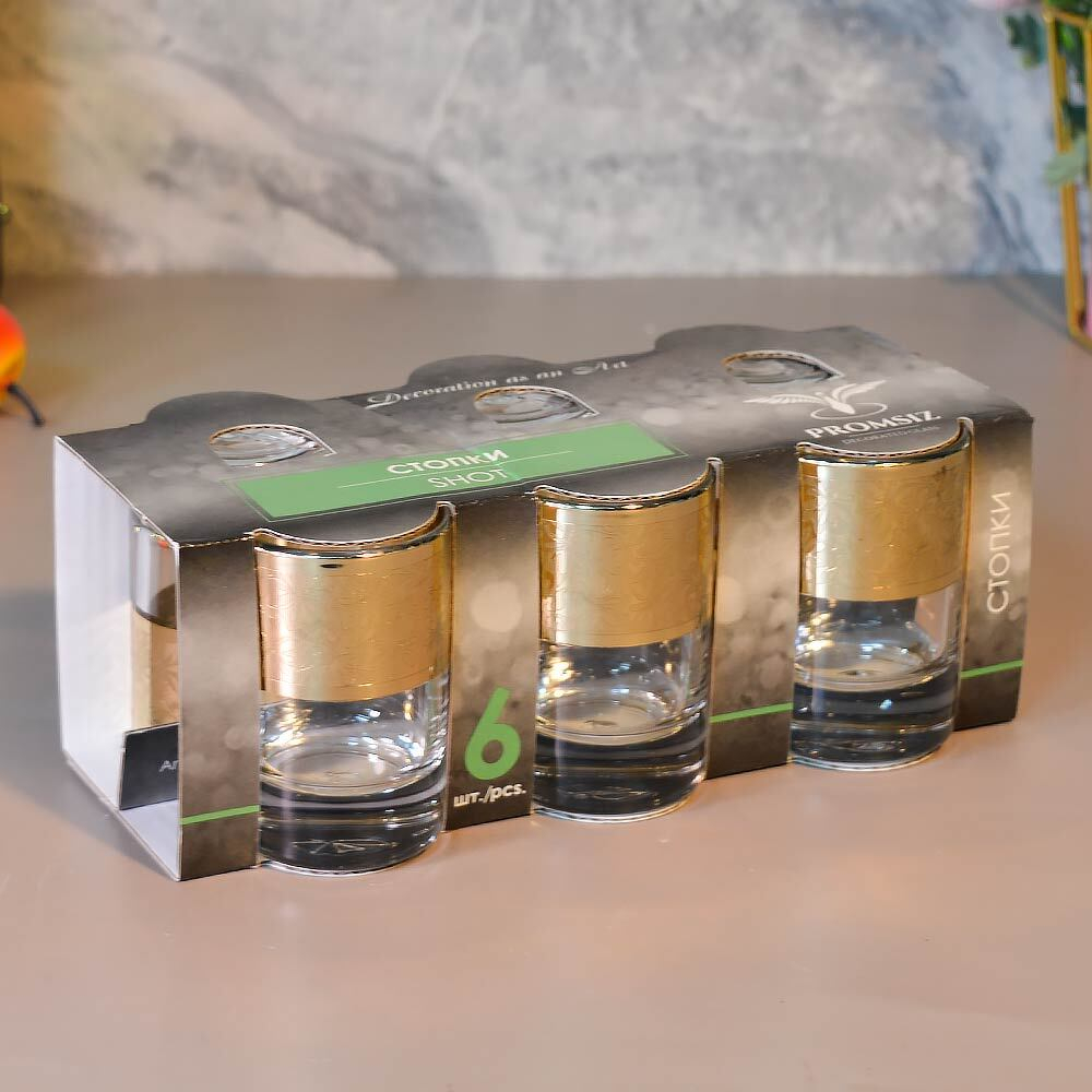 Набор стопок 6шт 60мл "Ассорти"