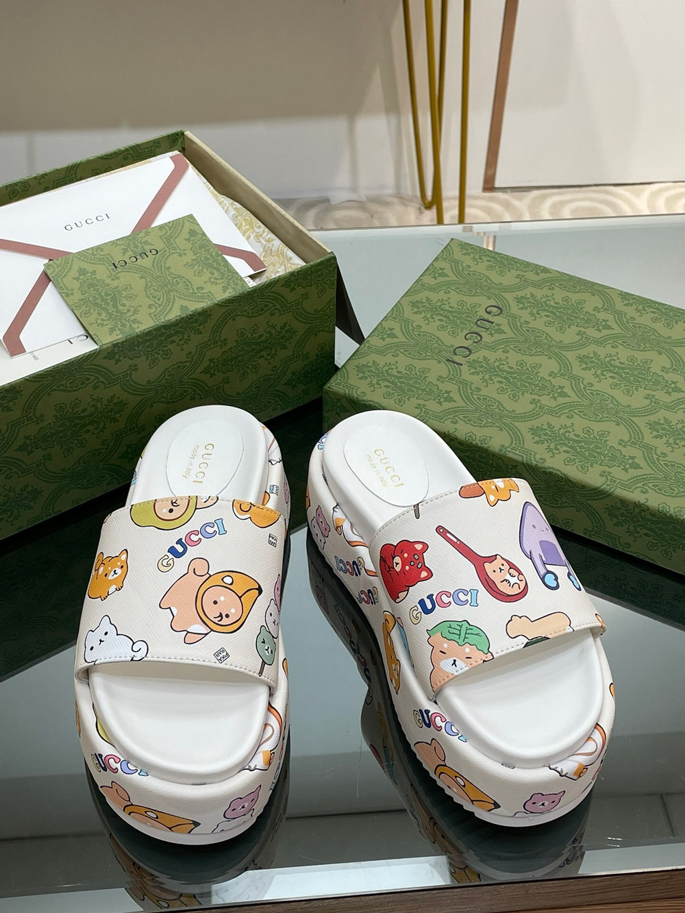Gucci Platform Slide Sandal