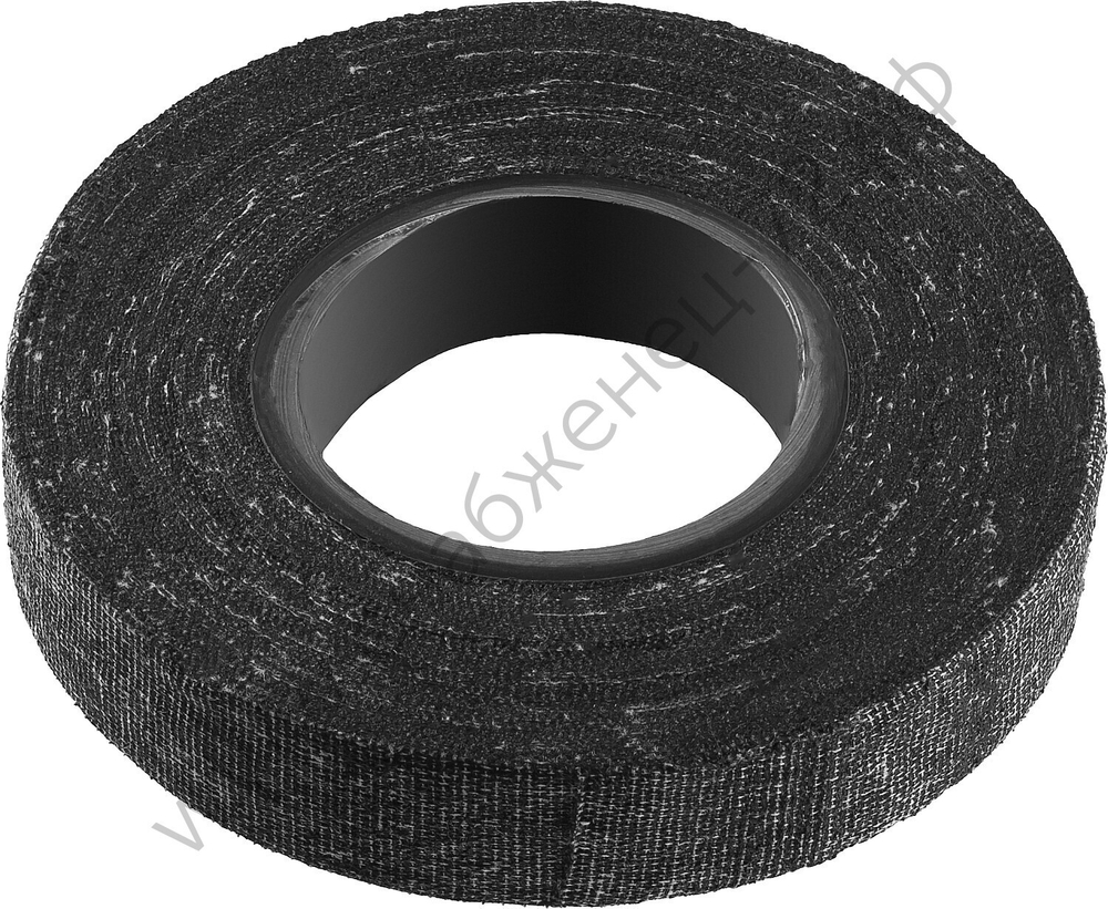 СИБИН 25м ширина 18 мм, 1000 В, черная, Изолента х/б (1230-25)