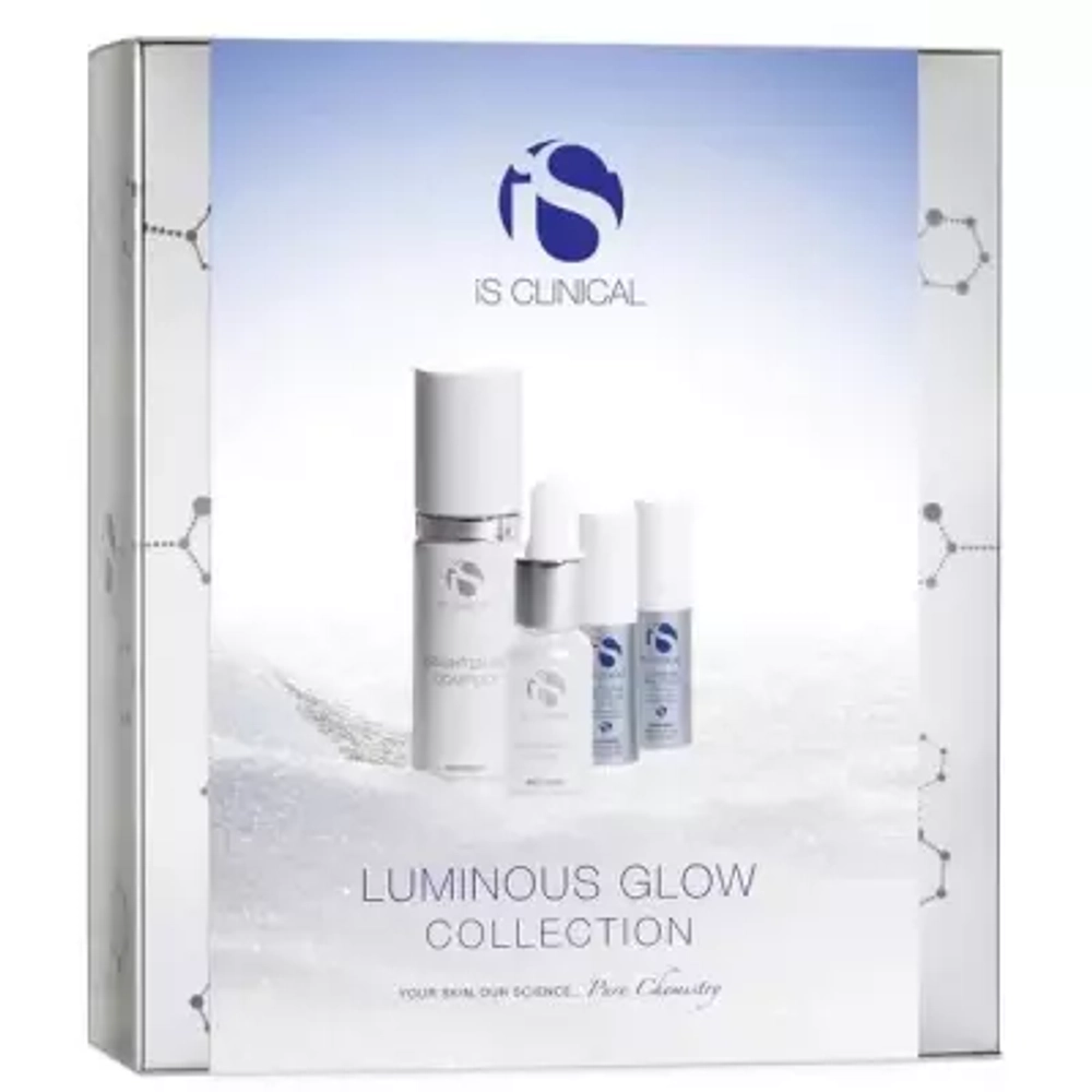 IS CLINICAL Luminous Glow Collection (Brightening Serum 15 мл, Brightening Complex 30 г, Extreme Protect SPF 40  5 г (2 шт)