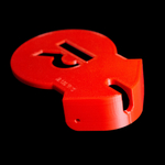 Подставка настенная угловая для Яндекс станции Мини2 (Яндекс-Алиса), красная