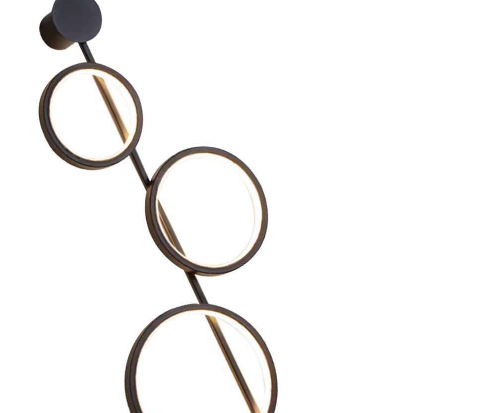 Kink Light 2210,19 Бра Адами черный Led 40w (4000K)