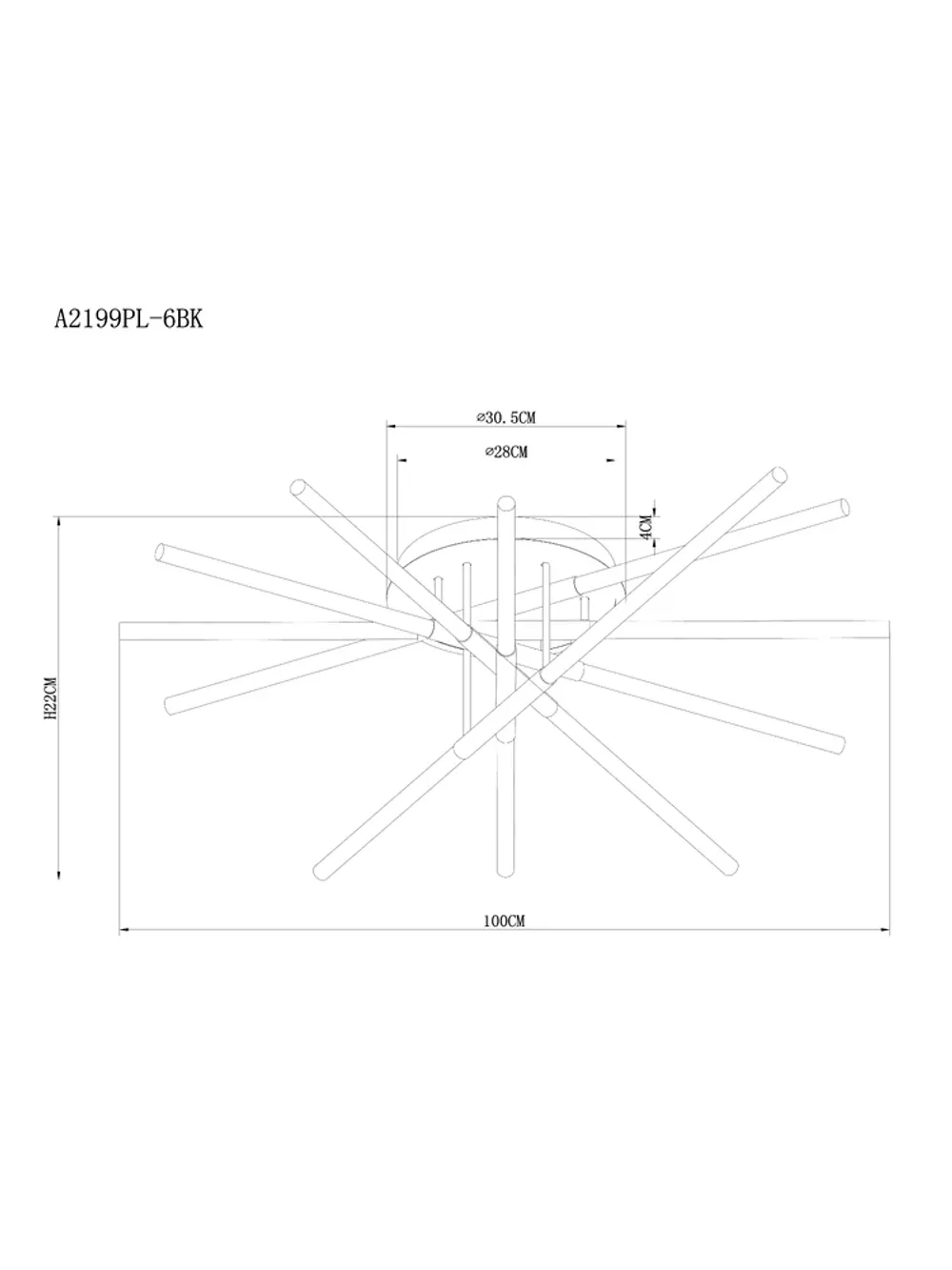 Потолочная люстра Arte Lamp FERNANDO