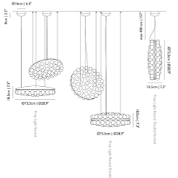 Люстра Prop Light Round Double
