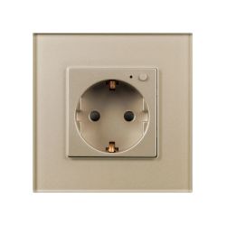 Розетка электрическая с Zigbee управлением SCT-OMALI-EUZB1-PL-GD (240V, 16A, Zigbee) (Arlight, -) 050218