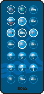 Медиаресивер Boss Audio Marine MR1308UAB, 50 Вт х4