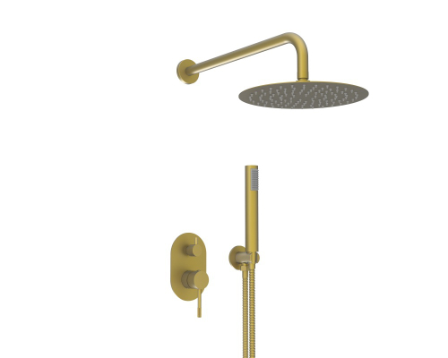 403563-S Встроенный смес для душа с 2-функ. (мат. золото) ViEiR  (6/1шт)
