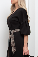 Платье Роберта №5 леопард Valentina