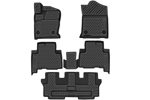 Коврики 3D в салон HAVAL H9, 2015-, 5 шт. (полиуретан)  AFM3D9903210K