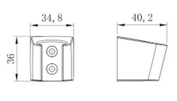 Крепление настенное Lemark LM8082C фиксированное для лейки
