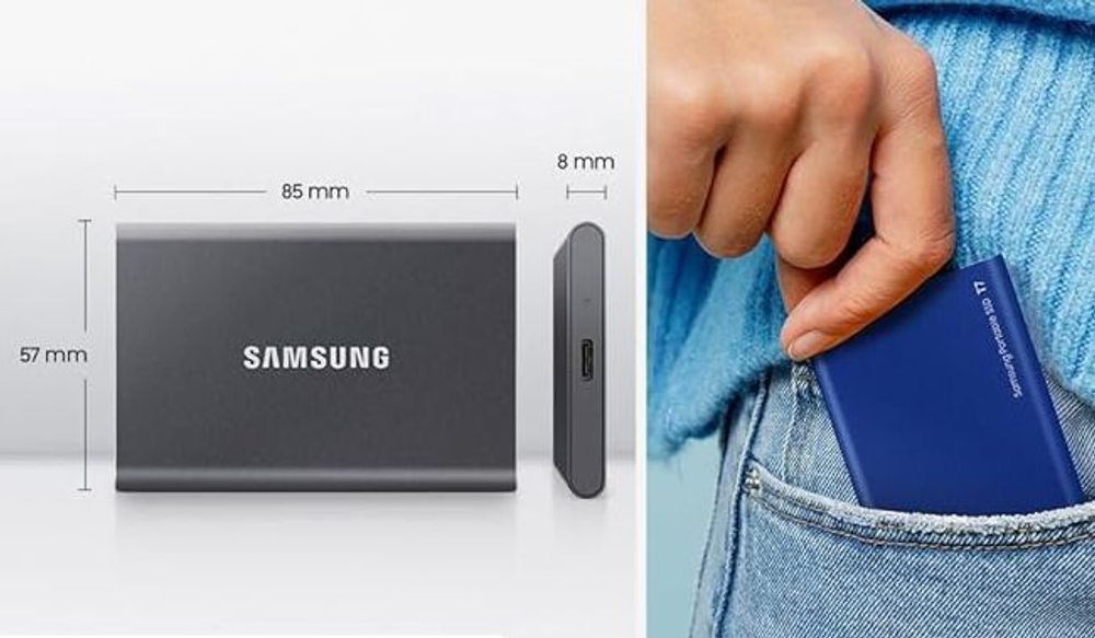 Внешний SSD Samsung T7 1TB